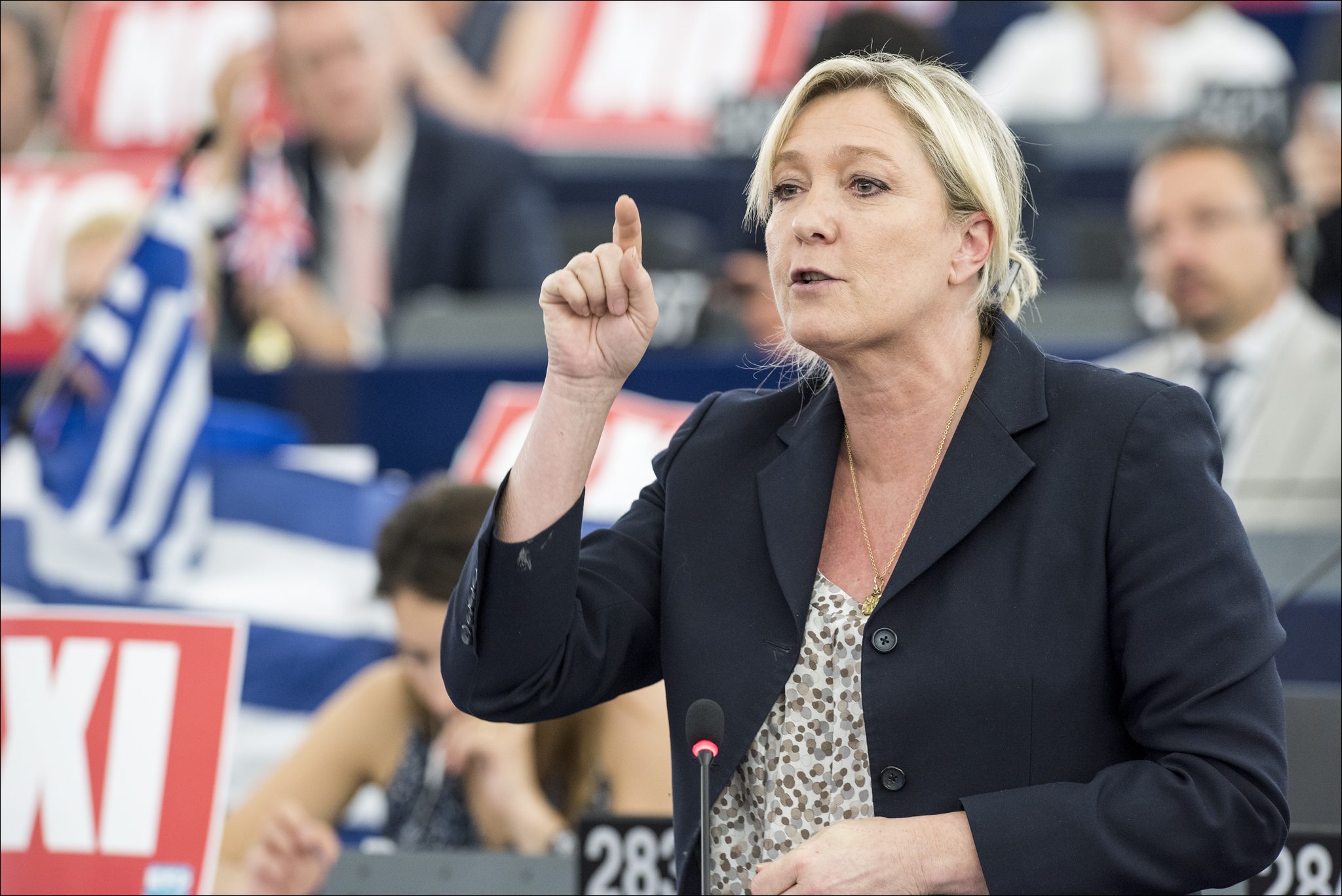 le Pen Image European Parliament Flickr